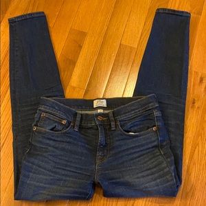 J Crew Midrise Toothpick Jeans